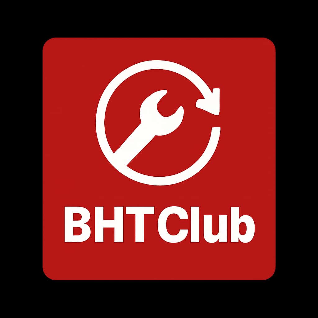 An icon depicting assistance for BHT Club update issues.