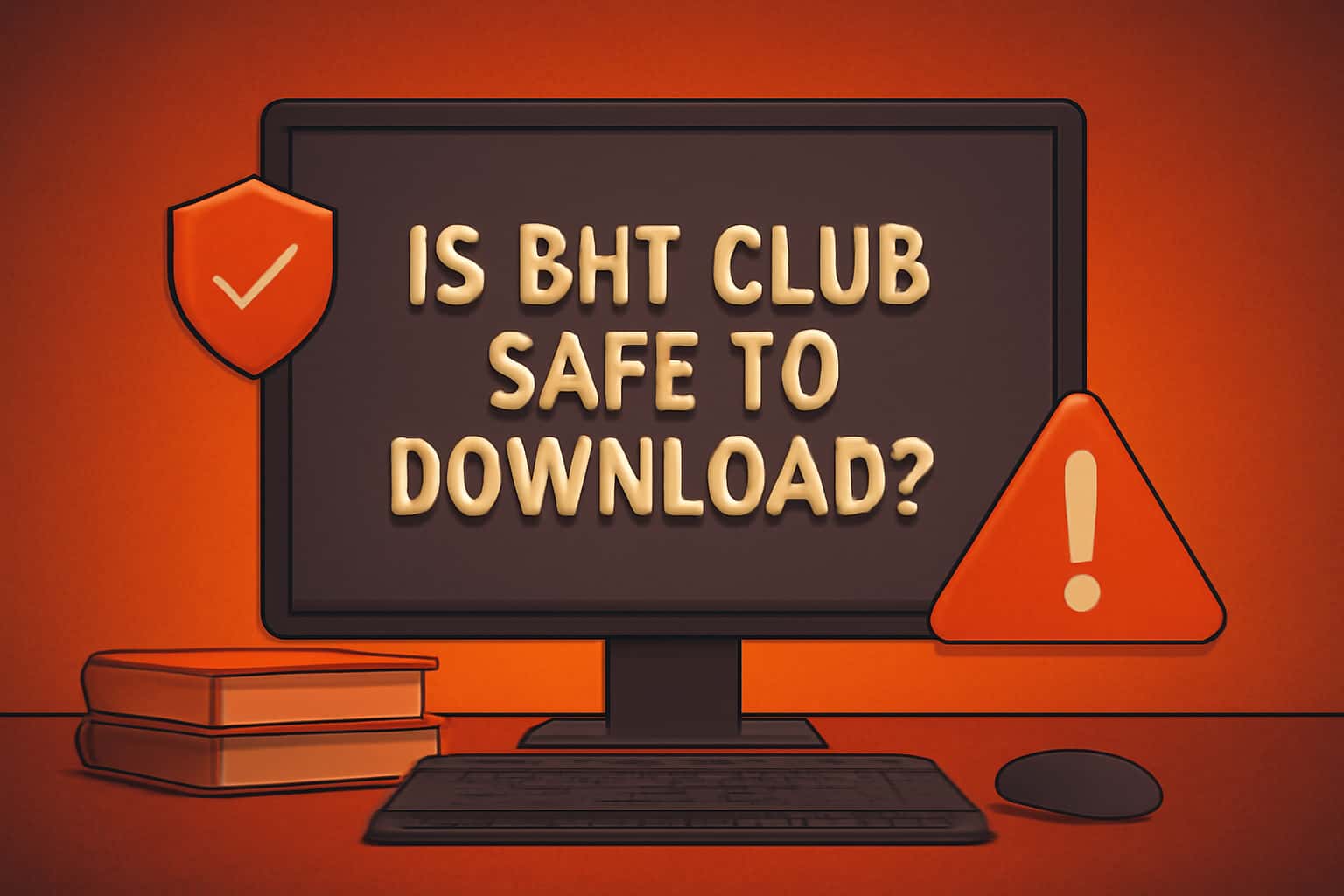 Informative scene relating to BHT Club safety with clear text.