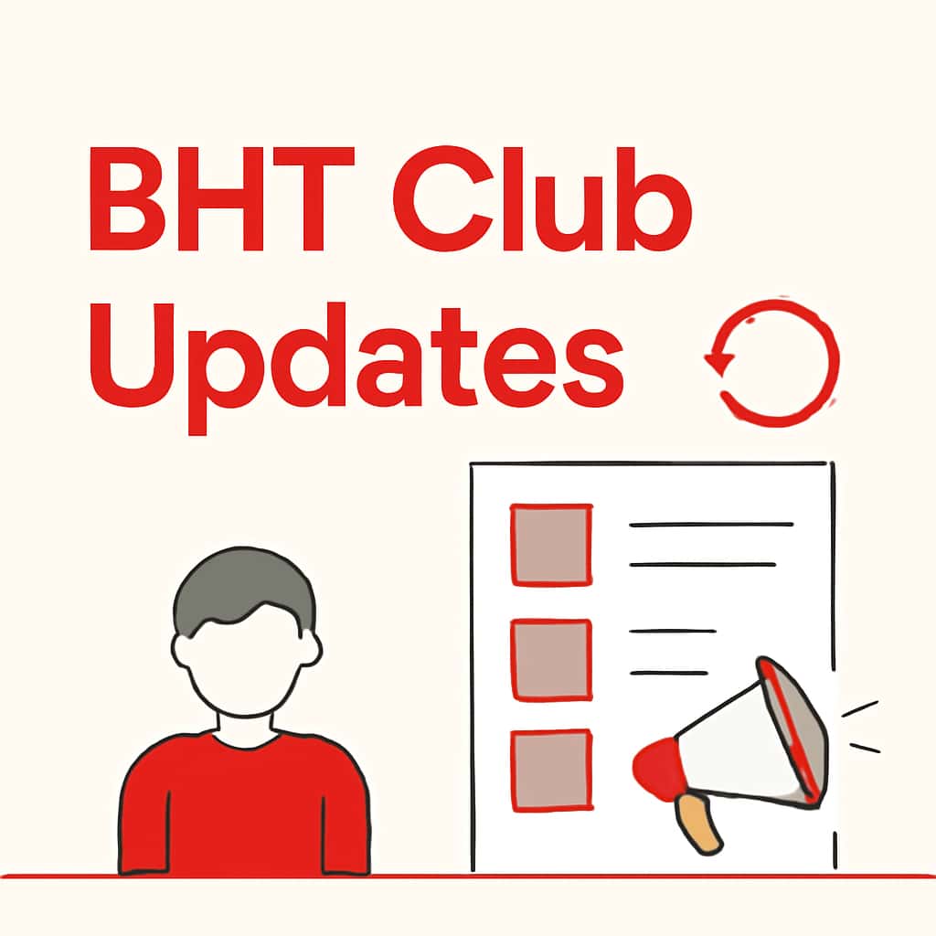 An educational diagram for understanding BHT Club Updates